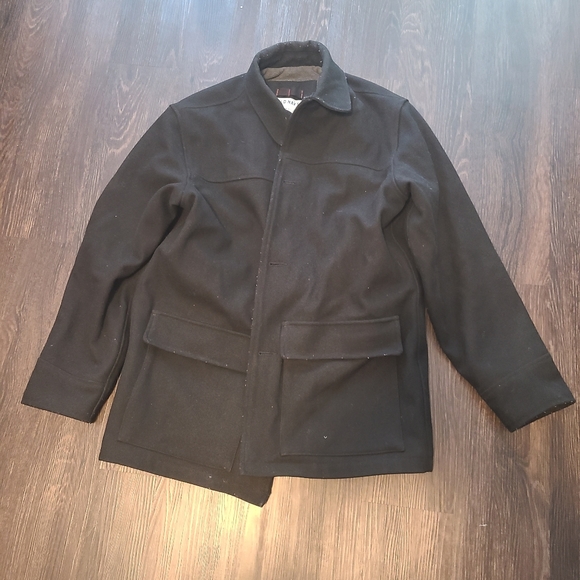 Old navy black Peacoat - Picture 1 of 4